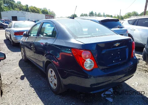 2016 Chevrolet Sonic Ls Auto z USA, uszkodzony, nr VIN 1G1JA5SG7G4120480